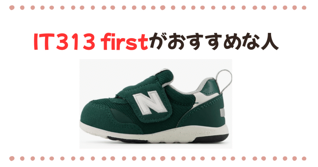 IT313Firstがおすすめな人