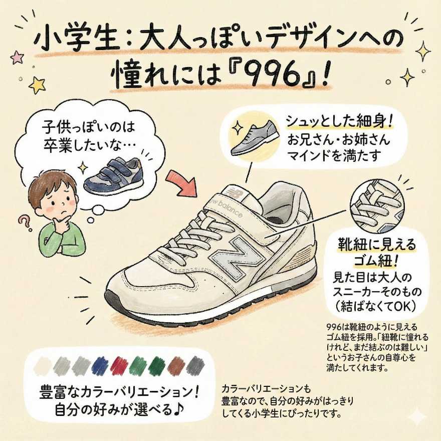 小学生:大人っぽいデザインへの憧れには「996」