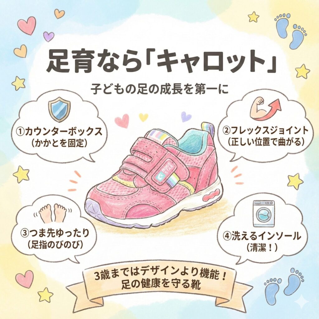 足育ならキャロット