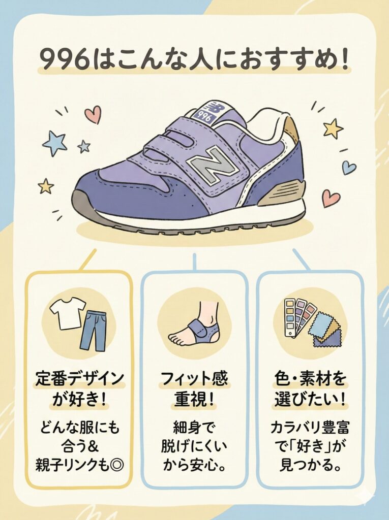 ニューバランス996がおすすめの人