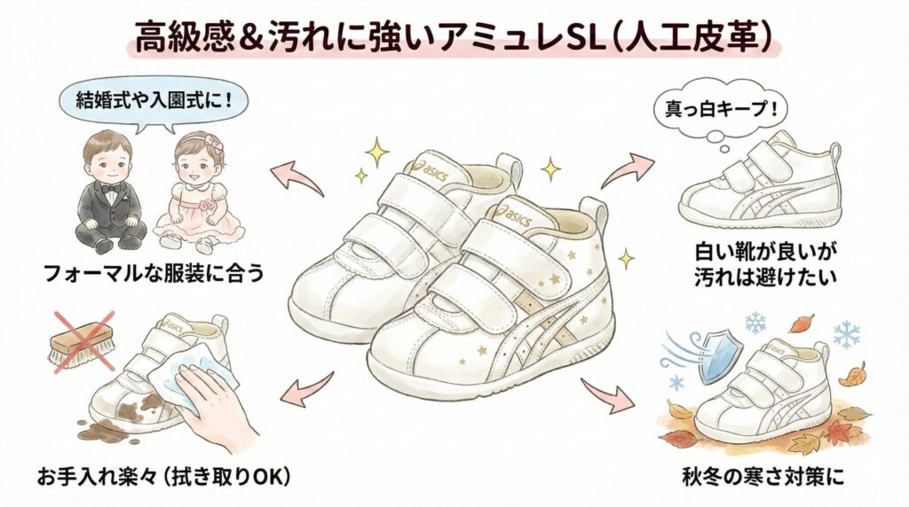 高級感&汚れに強いアミュレSL(人工皮革)