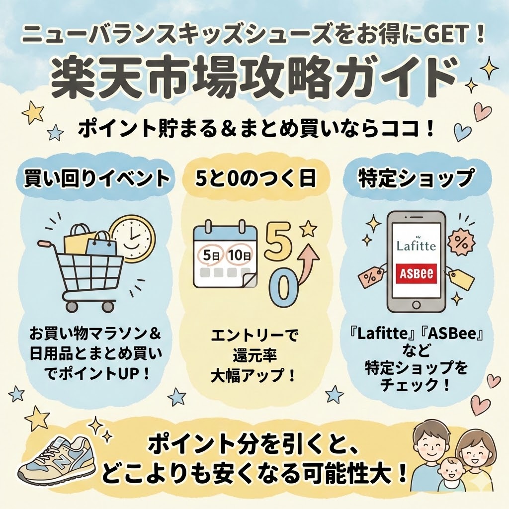 ポイントを貯めたい&まとめ買い ⇒ 「楽天市場」:買い回りと特定ショップが鍵