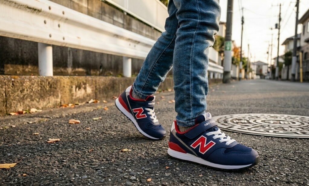 YV996を履いている子供