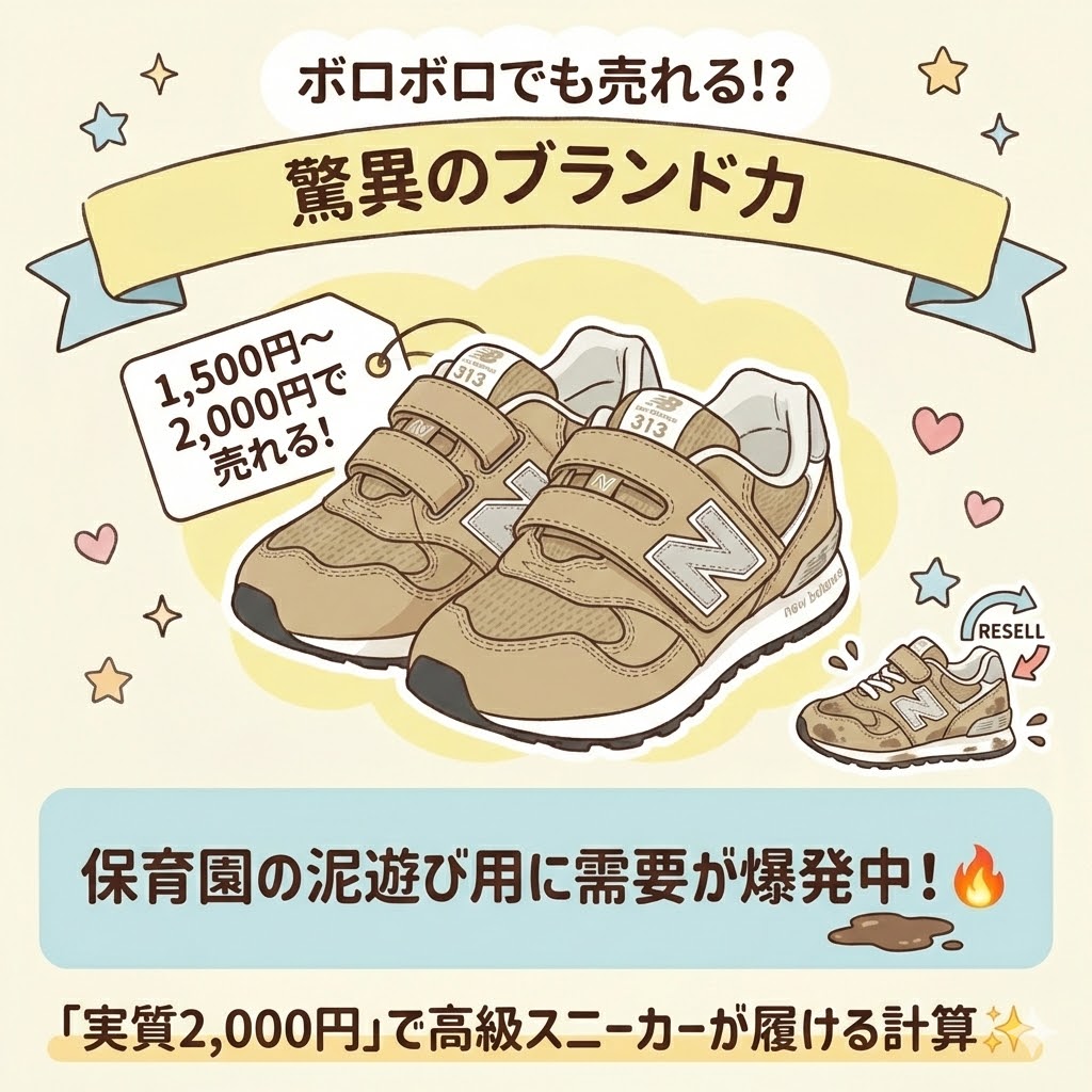 ニューバランスはボロボロでも売れる驚異のブランド力