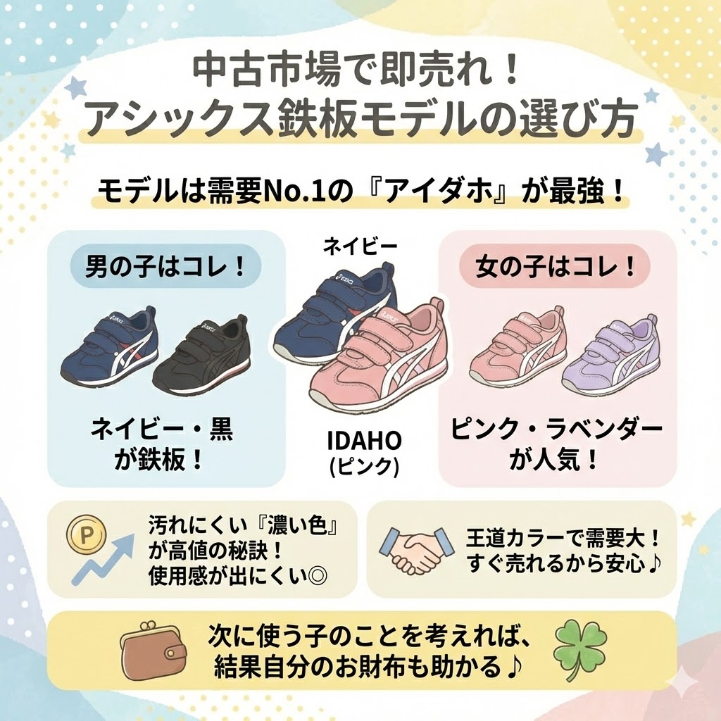 アイダホ×人気色がイチオシ！中古市場で即売れする鉄板モデルの選び方