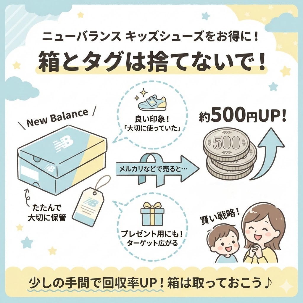 箱は捨てるべき？「箱とタグ」を残して売却価格を500円上げる