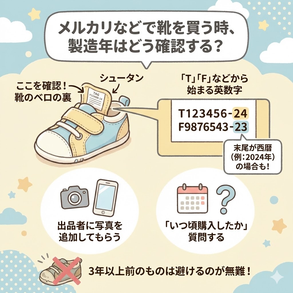 製造年月日を確認する方法