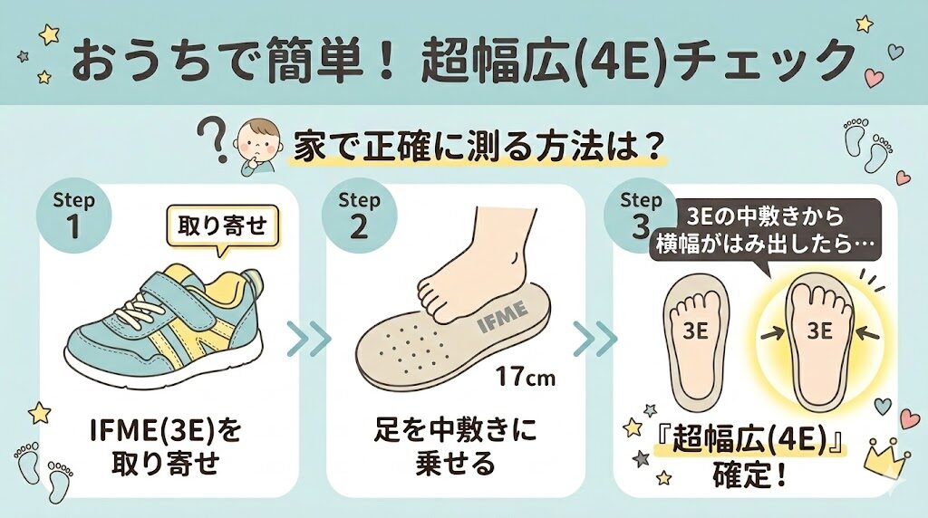 お家で3Eか4Eかをチェックするならイフミーを使うとわかる