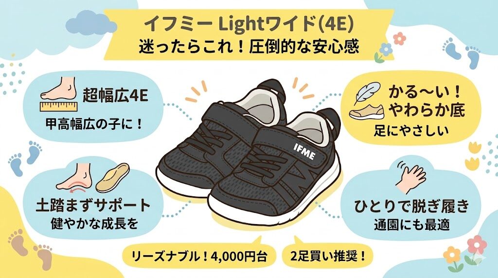 イフミー Lightワイド(4E相当):迷ったらこれ!圧倒的な安心感